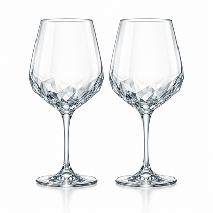 Glacier Facet White Wine Glass – Set of 2