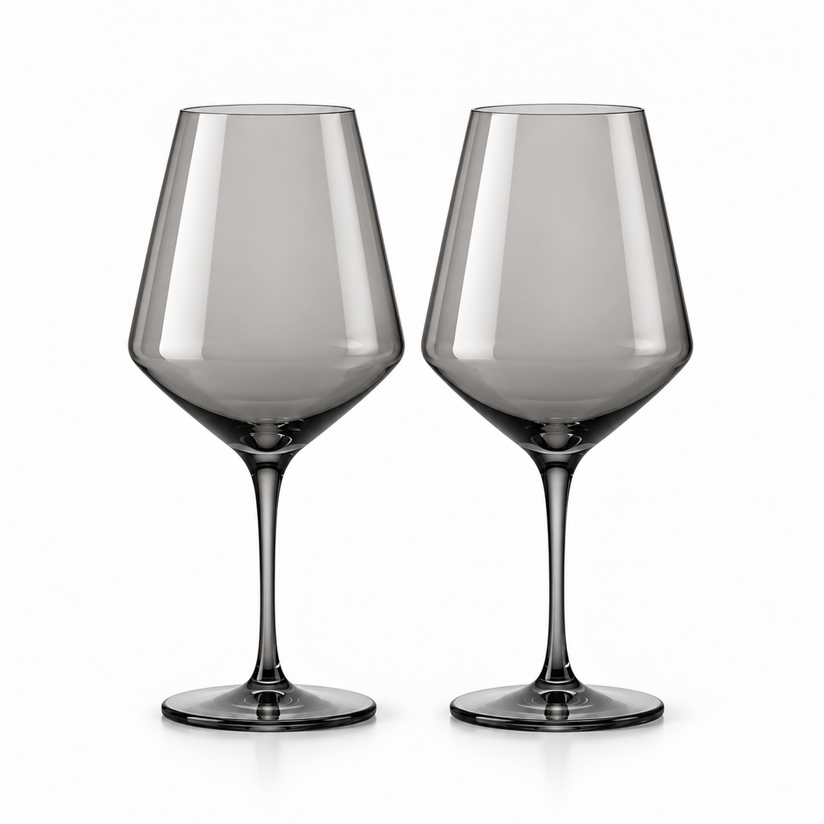 Smoke Architectural White Wine Glass – Set of 2