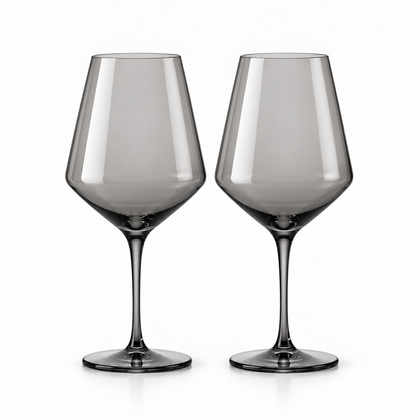 Smoke Architectural White Wine Glass – Set of 2