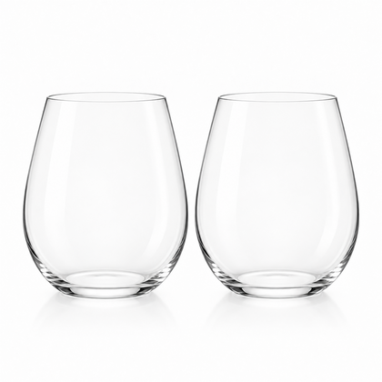 Nordic Thin Wall Stemless Wine Tumbler – Set of 2