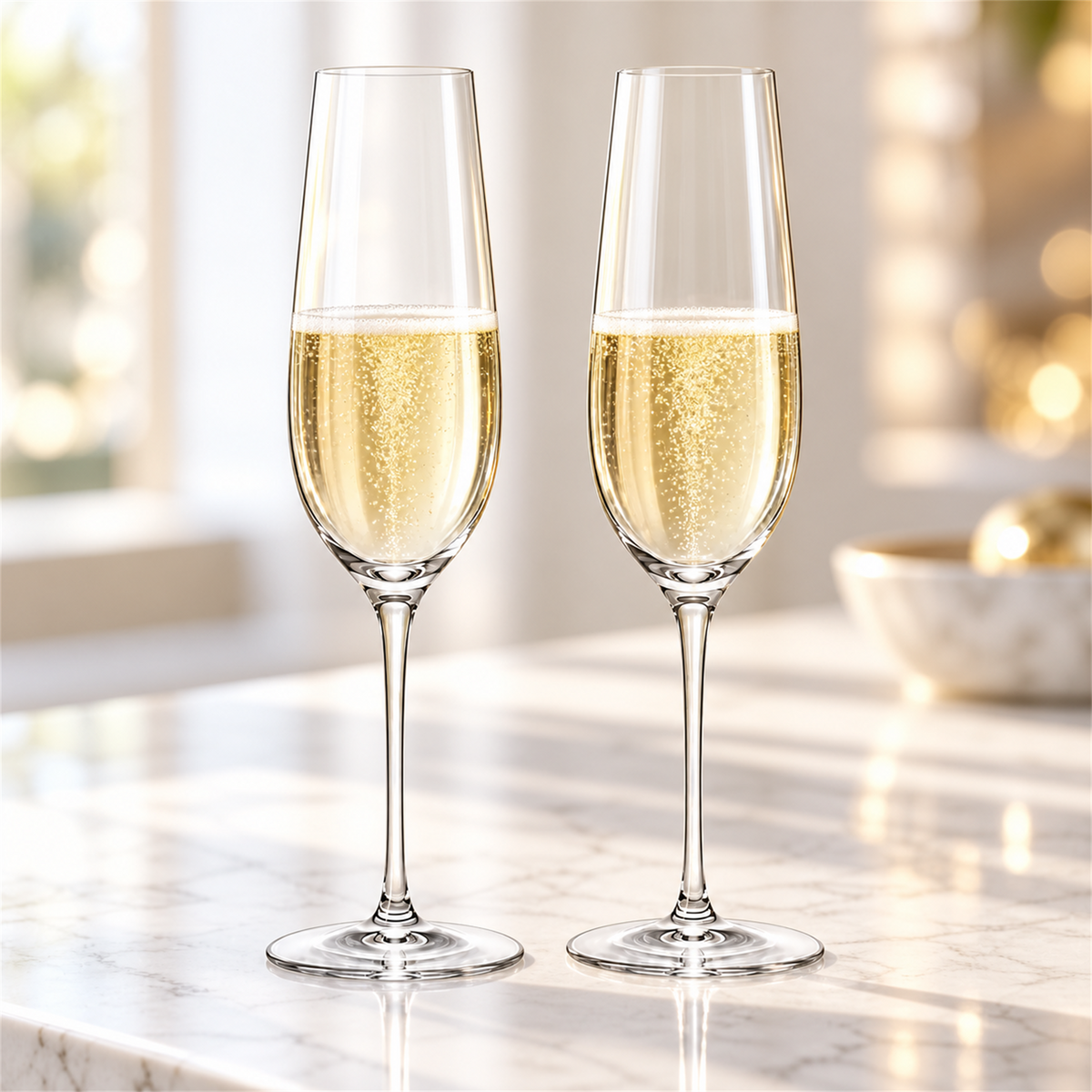 Nordic Thin Wall Champagne Flute – Set of 2